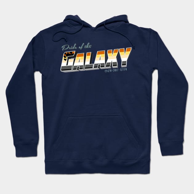 PCGE - Pride of the Galaxy - Bear Pride Hoodie by PostcardsFromTheGalaxysEdge